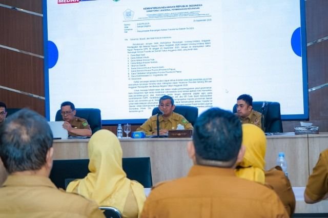 Pemko Medan Hadapi Pengurangan Dana Transfer ke Daerah, Sekda Minta Optimalkan PAD