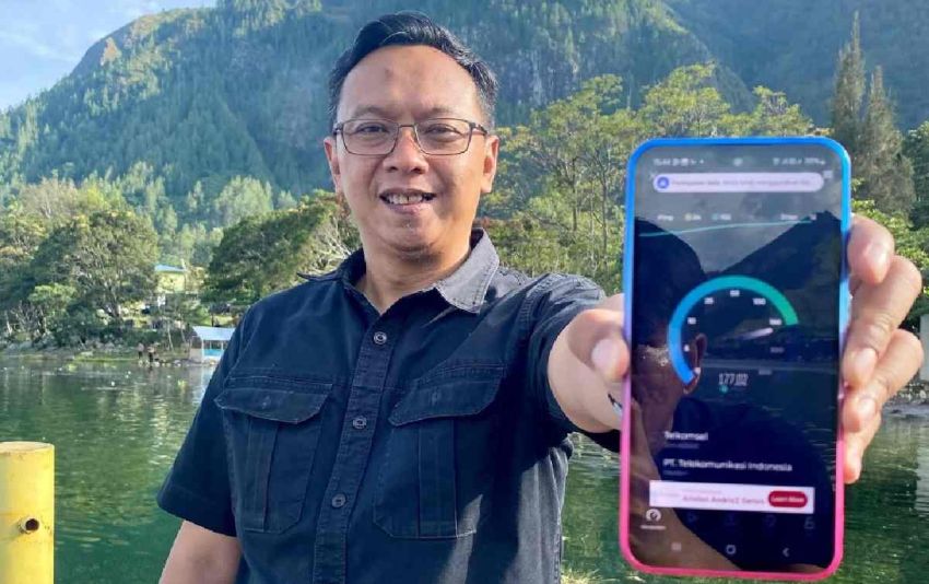 Digitalisme 4G LTE di Sumut, Telkomsel Masuk ke Desa-desa Blank Spot di Karo