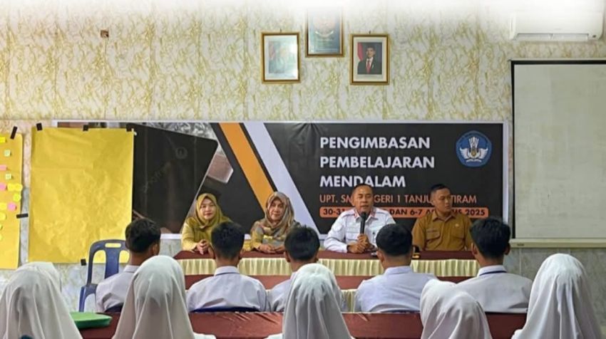 Kalapas Labuhan Ruku Penyuluhan Bahaya Narkoba di UPT SMP Negeri 1 Tanjung Tiram