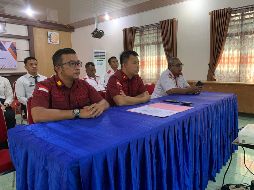 Lapas TBA Ikuti Zoom Permintaan Data Produk Unggulan dan Produksi Warga Binaan