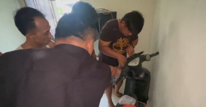 Polrestabes Medan Ringkus 5 Tersangka Pengedar Sabu Sekaligus Sindikat Scammer