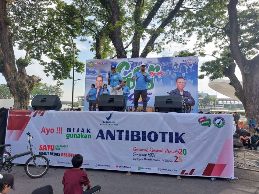 BBPOM Medan Gencarkan Kampanye &ldquo;ABC + 4T&rdquo; Lawan Resistensi Antimikroba