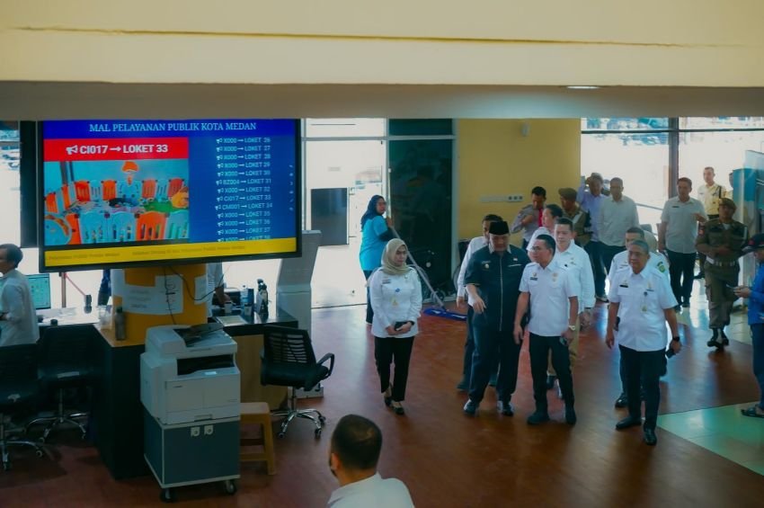 Wakil Wali Kota Bengkulu Puji Kelengkapan Layanan di MPP Medan