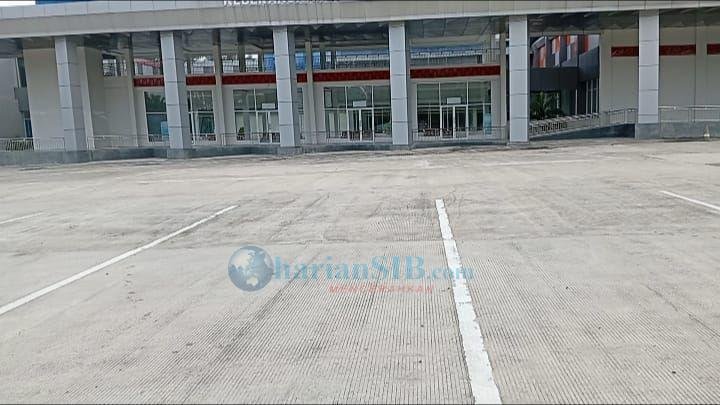 Diresmikan Jokowi 2023 Lalu, Terminal Megah Tanjung Pinggir Pematangsiantar Masih Sepi Aktivitas
