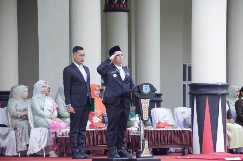 Bupati Padang Lawas Pimpin Upacara Hari Kesaktian Pancasila