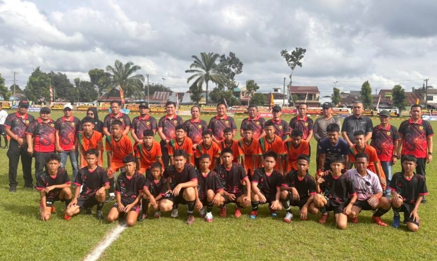 Sambut HUT ke-80 Korps Brimob Polri, Danyon B Sat Brimob Polda Sumut Buka Turnamen Sepak Bola antar Pelajar SMP se-Tebingtinggi