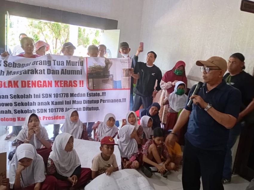 Warga Medan Estate Tolak Penutupan 3 SD, DPRD Deliserdang Siap Gelar RDP
