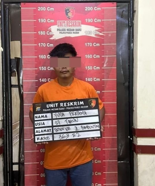 Spesialis Pelaku Curanmor di Kampus USU Diringkus Polsek Medan Baru