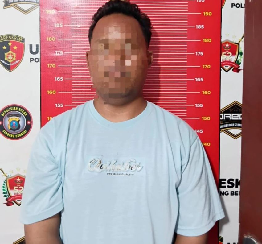 Polsek Tanjung Beringin Tangkap Pria Pembawa Sabu, Satu Pelaku Lain Kabur