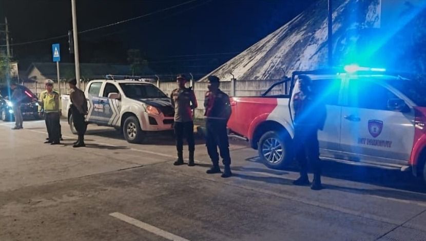 Sat Lantas Polres Langkat Gelar Patroli Rutin Malam Hari