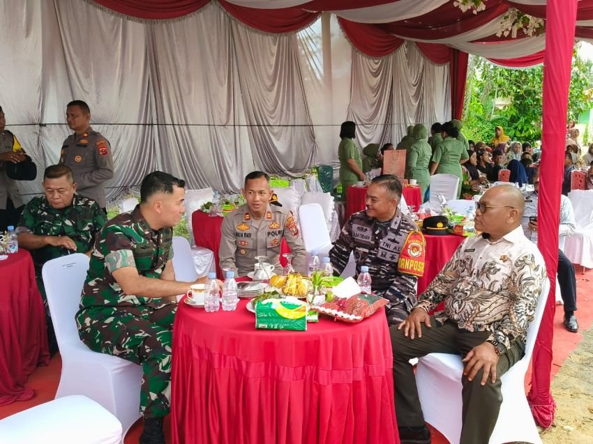 Kalapas Barus Hadiri Acara Peresmian Rumah Dinas Koramil 01/Barus