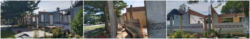 Rehabilitasi Ruang Kelas SMPN 1 Jorlanghataran Mangkrak, Pemborong Diduga Tinggalkan Proyek Rp784 Juta