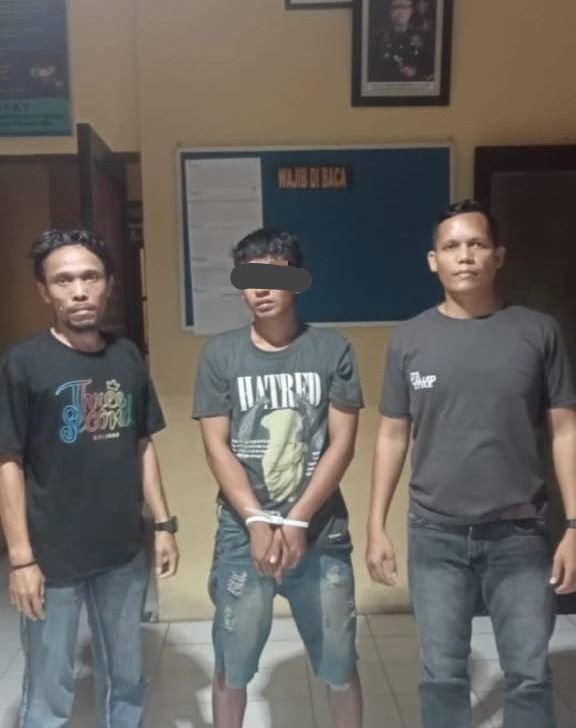 Polsek Siantar Martoba Tangkap Anak yang Ancam dengan Parang dan Ramps Uang Ibu Kandung