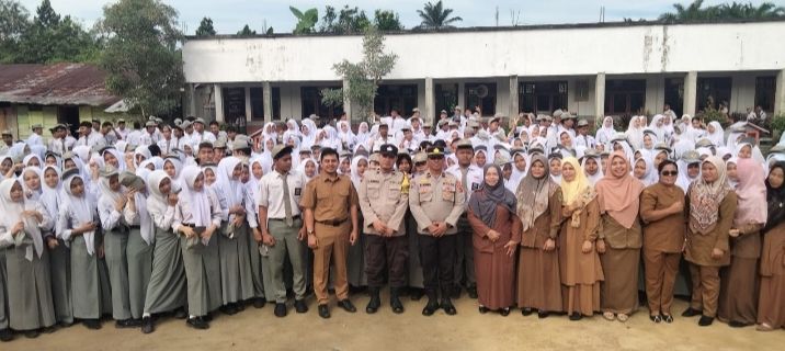 Antisipasi Kenakalan Remaja, Polsek Bilah Hulu Polres Labuhanbatu Sambangi Sekolah
