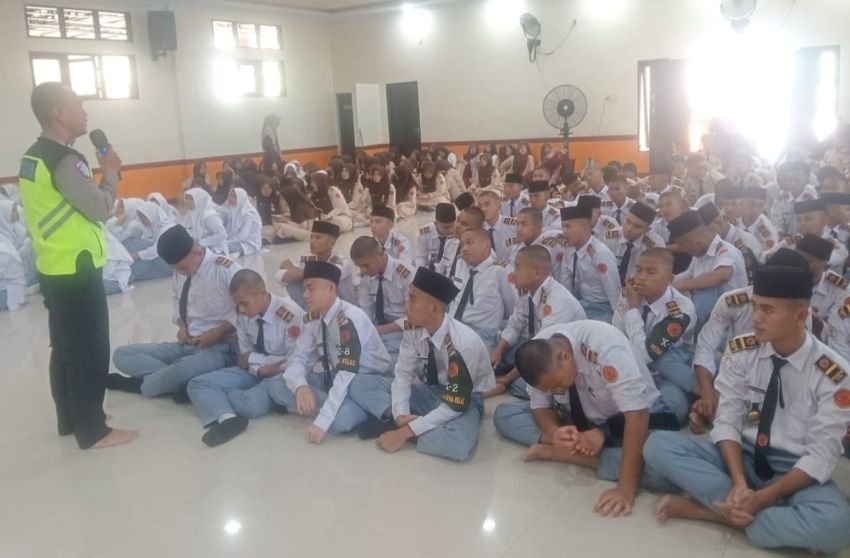 Satlantas Polres Belawan Gelar Police Goes to School
