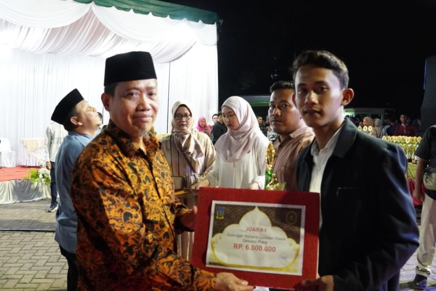 Tutup FSQ XVIII, Pj Sekdako : Seni dan Qasidah Bukan Hanya Kompetisi, Tapi Wahana Syiar Islam