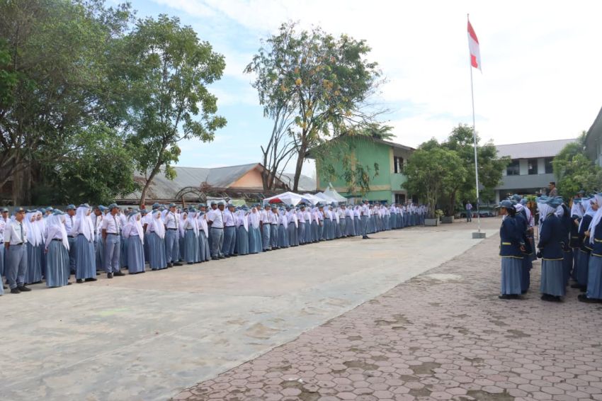 Wakapolres Tanjungbalai Beri Edukasi dan Sosialisasi di SMA Negeri 1 Tanjungbalai