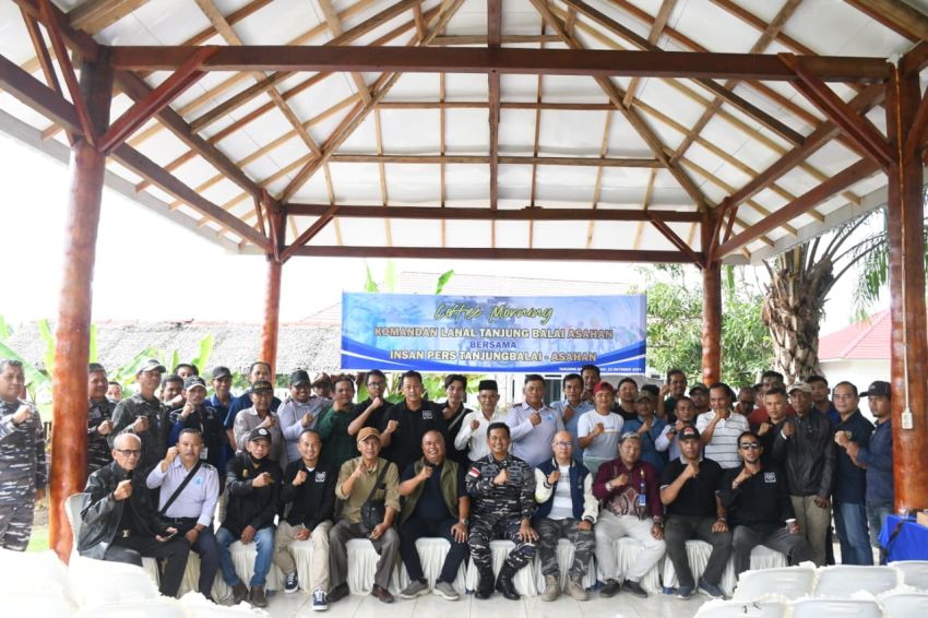 Lanal Tanjungbalai Asahan dan Insan Pers Sepakat Perkuat Sinergi Informasi