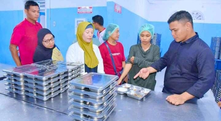 Setdakab Tapteng Monitoring Program MBG, Pastikan Sesuai Prosedur