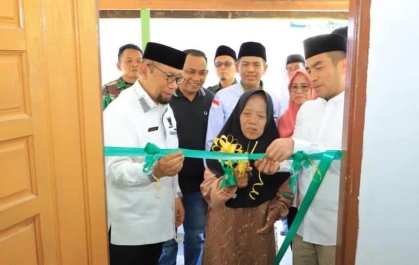 Dua RLH yang Dibangun Baznas Sumut di Labura Diresmikan