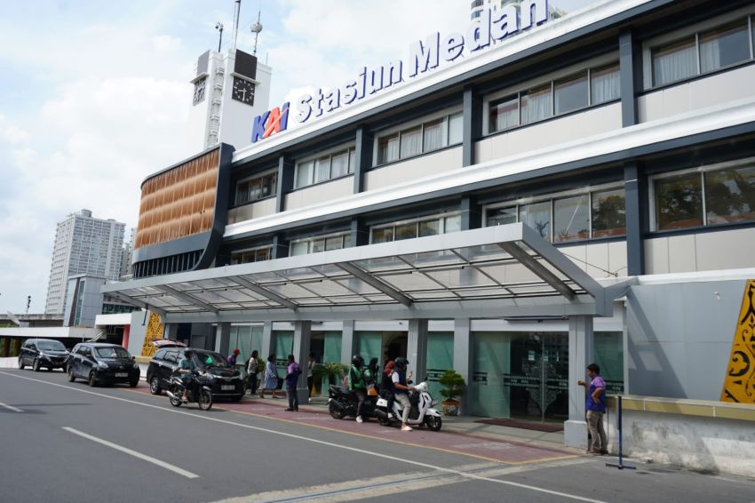 Ada Upacara HUT TNI di Lapangan Merdeka, KAI Sumut Imbau Penumpang Tiba Lebih Awal