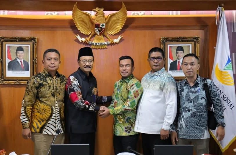 Wabup Labura Ketemu Mensos Bahas Percepatan Pembangunan Sekolah Rakyat di Labura