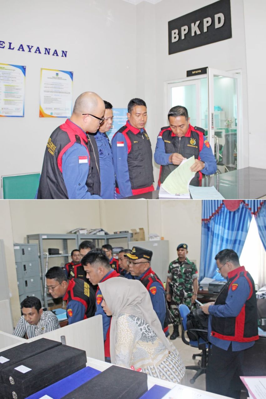 Kejati Sumut Geledah Dua Kantor Pemko Tebing Tinggi, Telusuri Dugaan Korupsi Smartboard SMP