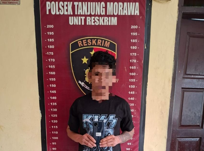 Polsek Tanjungmorawa Tangkap Pekerja Rumah Makan, Dua Kali Curi HP