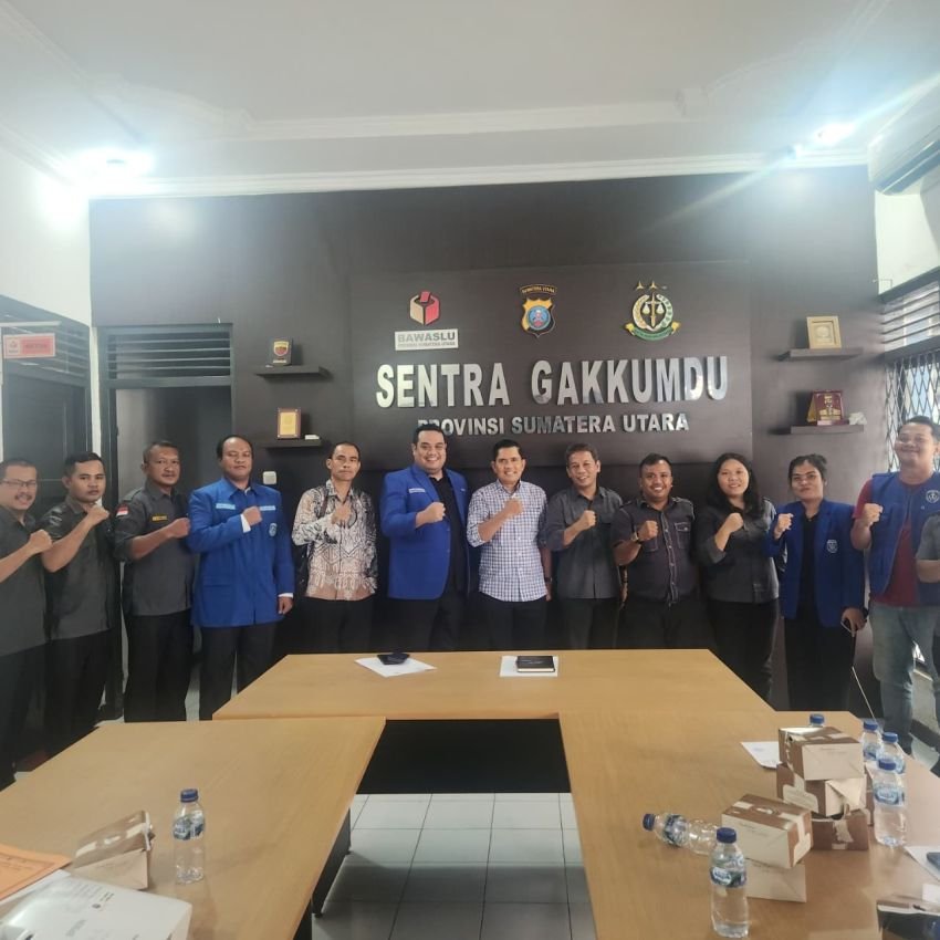 GAMKI Sumut dan Bawaslu Bahas Penguatan Pengawasan Partisipatif Pemilu