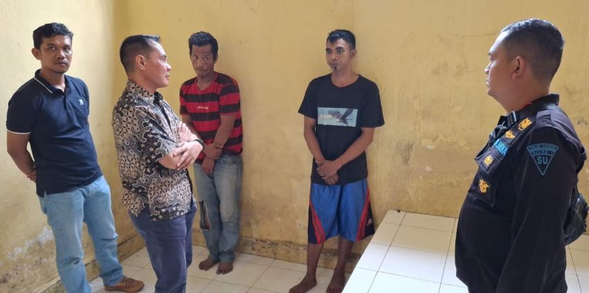 KAI Divre I Sumut dan Polsek Belawan Ringkus DPO Pencuri Alat Sinyal Kereta Api