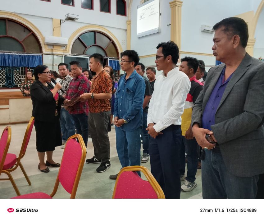 Panitia Natal Bersama Umat Kristiani Tanjungbalai 2025 Resmi Dilantik