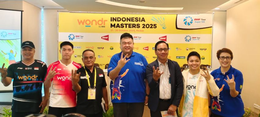 Indonesia Masters 2025: 232 Atlet dari 15 Negara Tanding di Medan