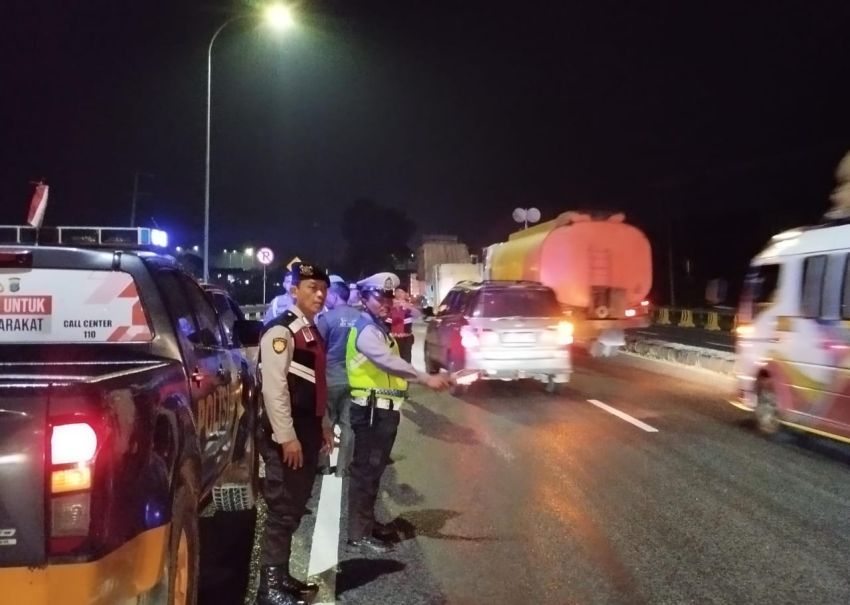 Jaga Stabilitas Kamtibmas, Polres Tebingtinggi Gencar Laksanakan Patroli Blue Light