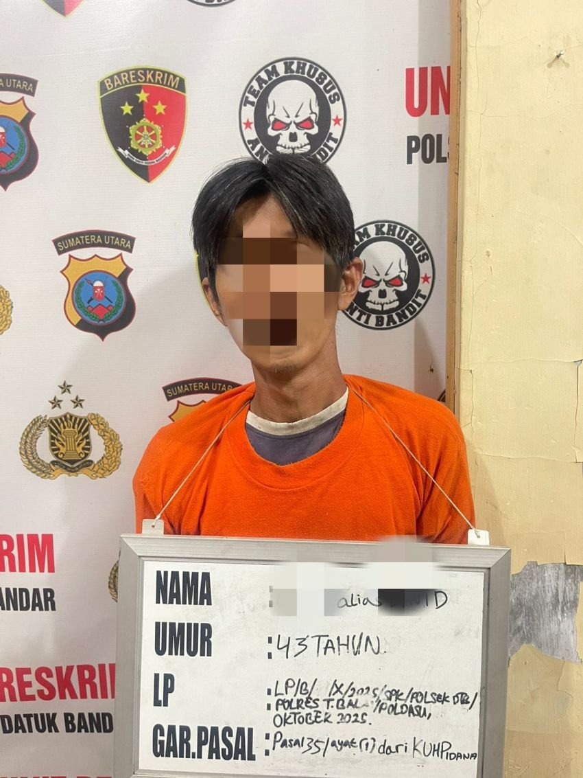 Polsek Datuk Bandar Gerak Cepat Tangkap Pelaku Penganiayaan di Tanjungbalai