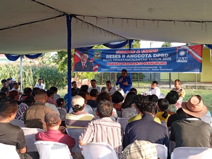 Reses Ramses Manurung di Siantar Simarimbun, Warga Keluhkan Lampu Jalan dan Zonasi Sekolah