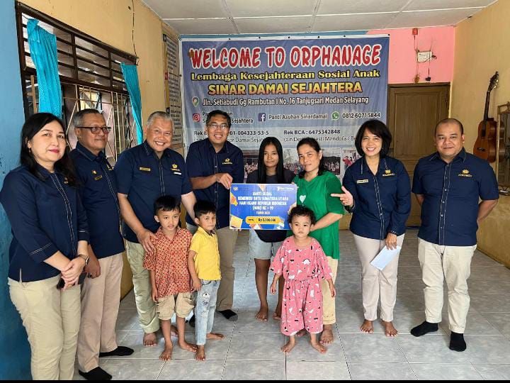 Kemenkeu Sumut Peringati Hari Oeang ke-79 dengan Aksi Sosial dan Dukungan UMKM