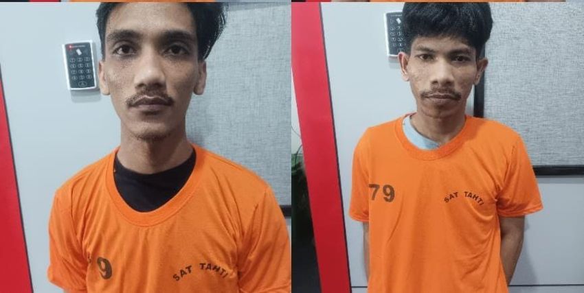 Polrestabes Medan Ringkus 2 Tersangka Pengedar Ekstasi Asal Aceh