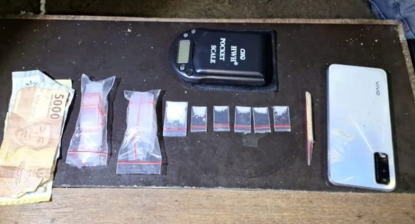Dua Perwira Polisi Gerebek Sarang Narkoba di Guntingsaga Labura, Sita Sabu dan Uang Tunai