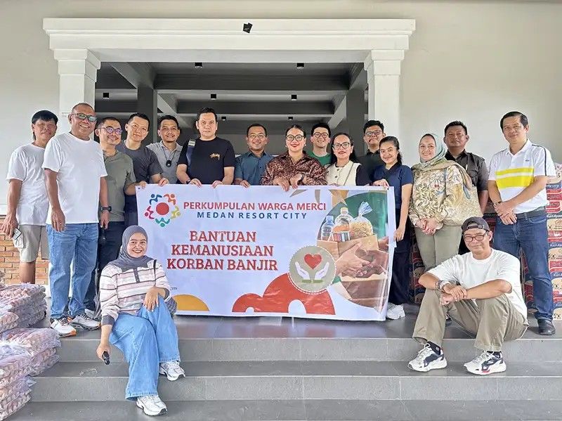 PWM Merci Gelar Aksi Kemanusiaan untuk Korban Banjir di Sekitar Medan