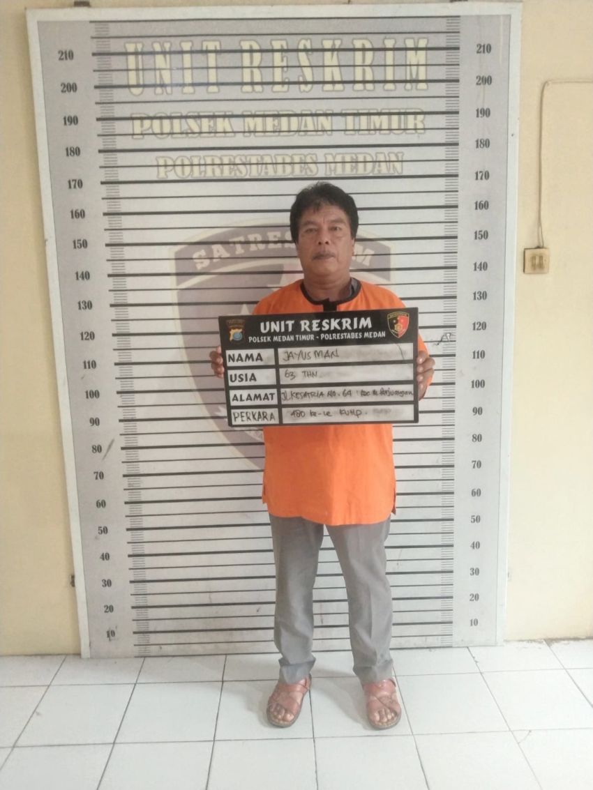 Polsek Medan Timur Ringkus Penadah 2 Daun Pintu Curian
