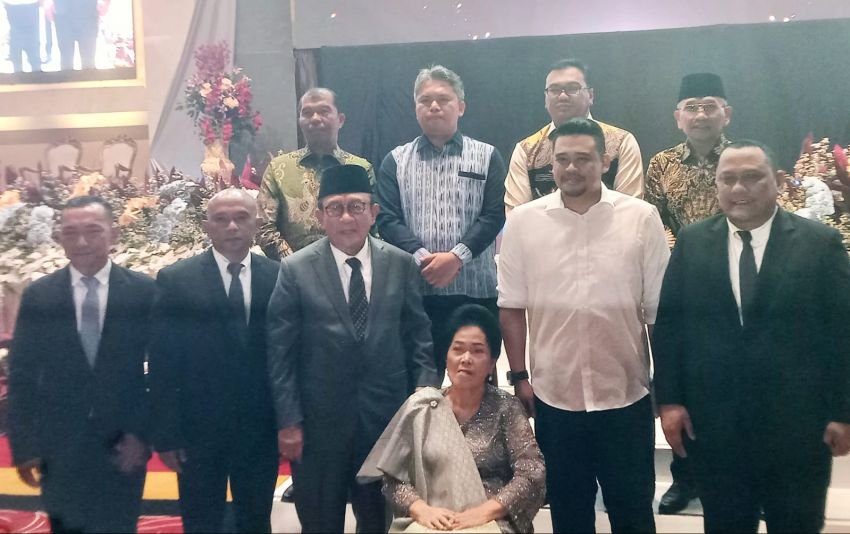 Hadiri HUT ke 75 Dr RE Nainggolan, Bobby Nasution: Kami Ingin Meniru Apa Yang Selama Ini Pak RE Capai