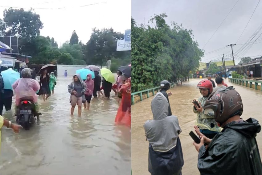 Hujan Tak Kunjung Reda, Kota Medan Dikepung Banjir