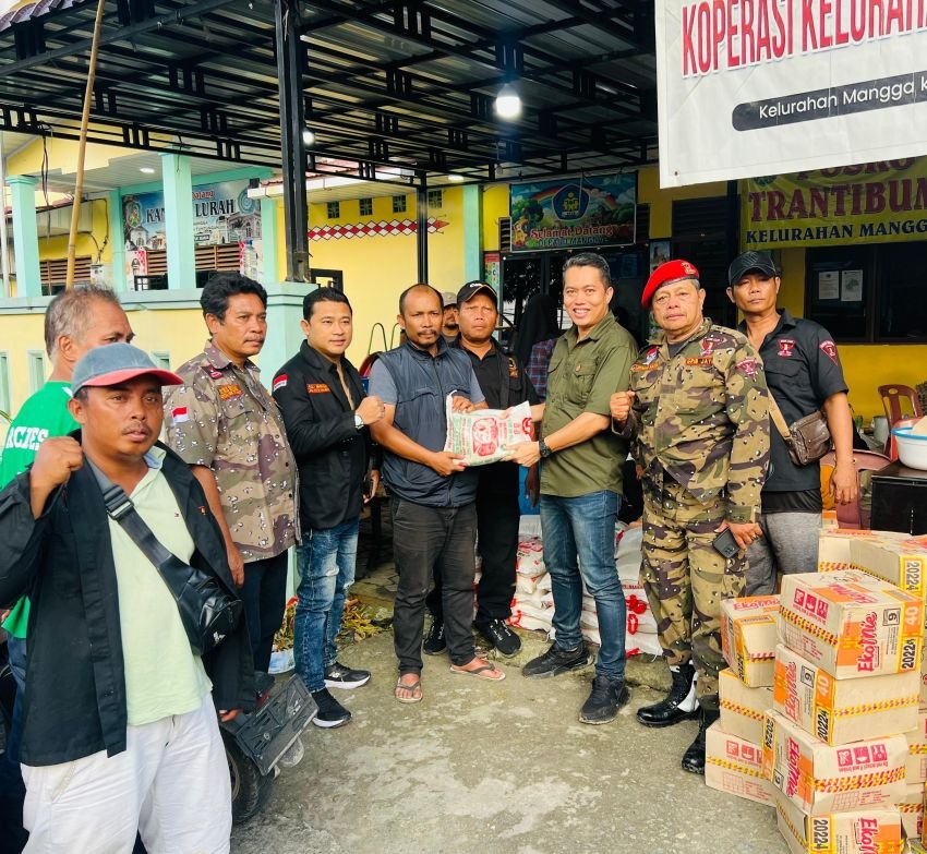 GRIB Jaya Sumut Salurkan Bantuan untuk Korban Banjir di Medan Sekitarnya