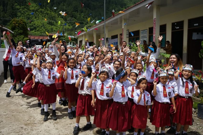 Fun Run KM 10 di Taput Suguhkan Panorama Pulau Sibandang