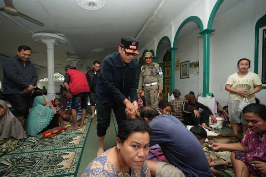 1.829 Warga Mengungsi di 11 Lokasi di Medan