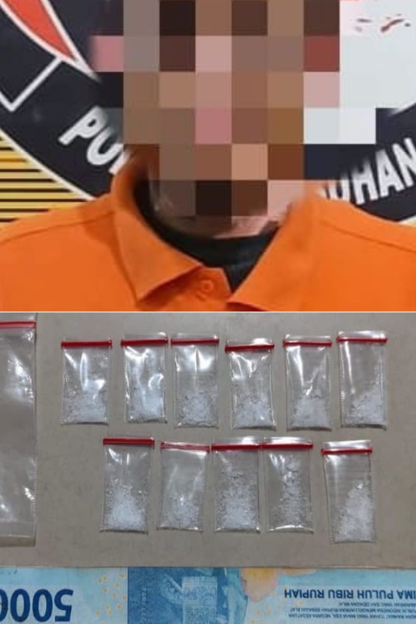 Satresnarkoba Polres Belawan Tangkap Pengedar Sabu di Komplek UKA Marelan