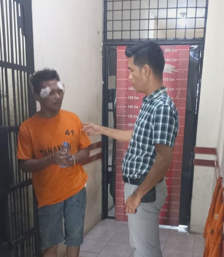 Polsek Medan Baru Ringkus Pelaku Begal Bersenjata Pistol Mainan di Jalan Juanda