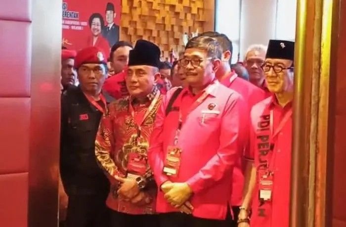 Edy Rahmayadi Hadiri Konferda VI PDIP Sumut, Rapidin: 2029 Bisa Kembali Pimpin Sumut
