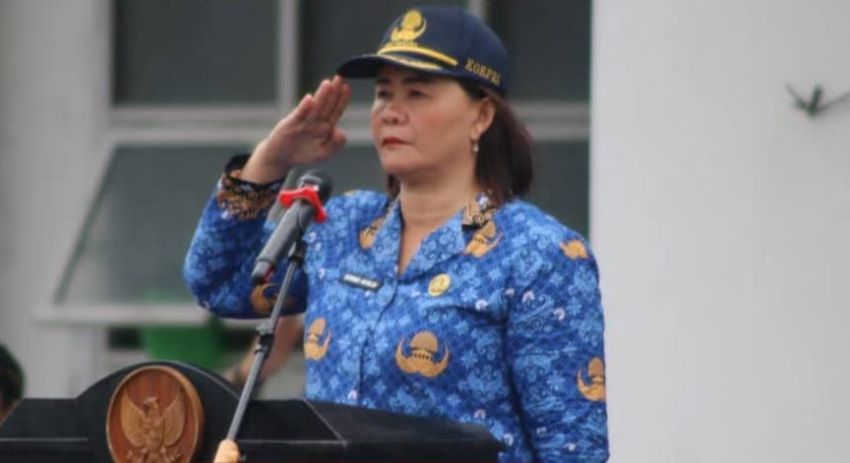 Pj Sekda Nias Barat Ajak ASN Syukuri Nikmat Kesehatan, Persatuan dan Kekuatan Bangsa Indonesia