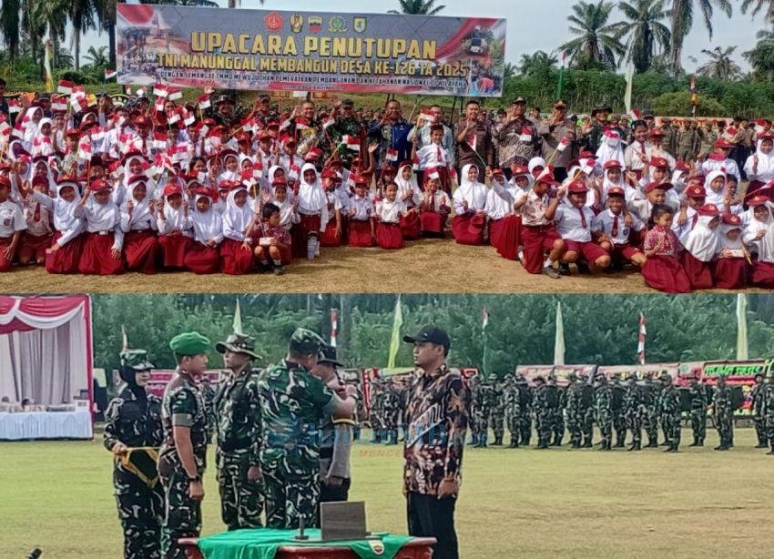 Pangdam I/BB Tutup TMMD ke-126 di Sergai: Wujud Nyata Kemanunggalan TNI dan Rakyat